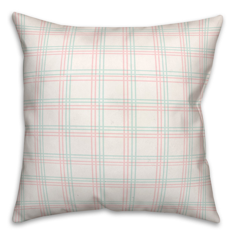 Plaid Throw Pillow