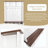 Hall Tree with 6 Hooks, Practical Walnut Entryway Bench with Adjustable Shelves-863387150