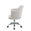 Chaise de travail en velours Evelin-1709050546
