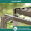 Écran d'intimité durable rétractable pour pergola de patio-105343251-105343249