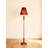 European-style retro resin fabric floor lamp