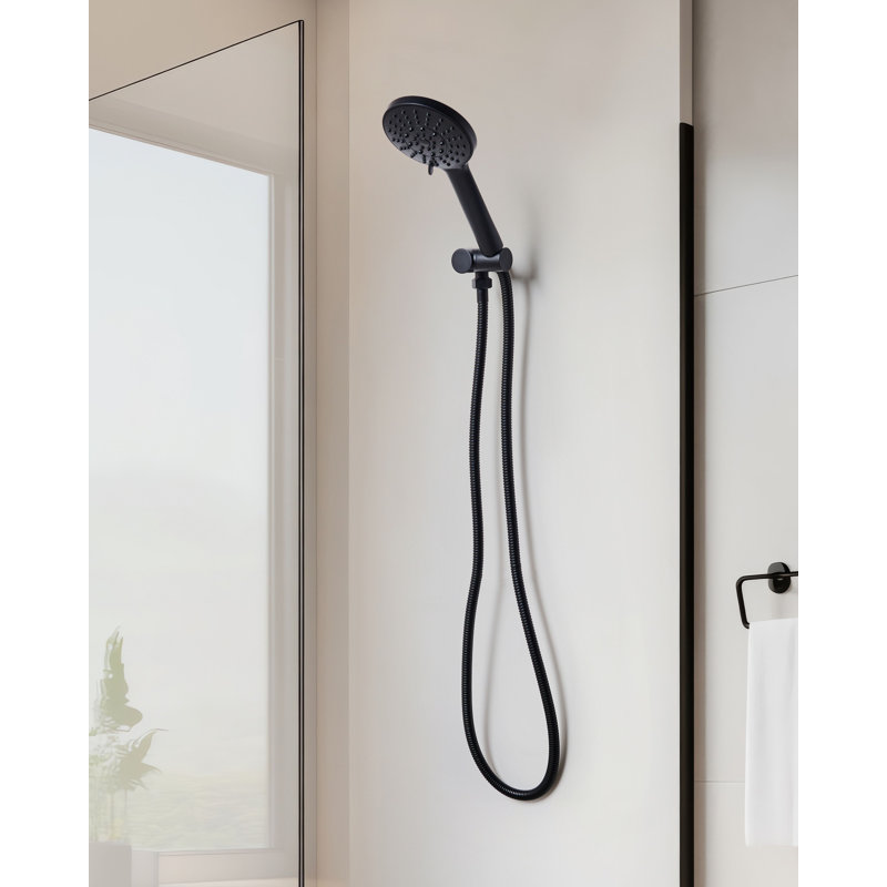 Shower Head and Hose Kit UCHIZA, Black