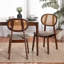 Chaise d'appoint Caslynn King Louis-2112862726