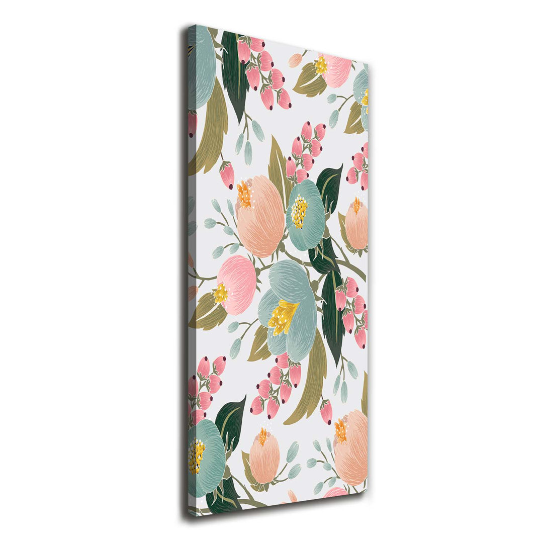 Spring Flowers - Wrapped Canvas Print