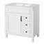 Meuble-lavabo 30 po avec lavabo en céramique-1197517407