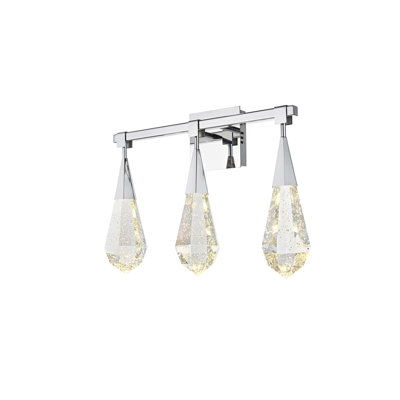 Camargo 19.5 inch Crystal Wall Sconce in Chrome