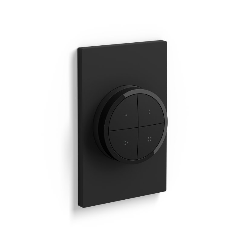 Philips Hue Tap Interrupteur noir, Noir, Noir mat