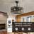 20 Inch Caged Ceiling Fan With Lights