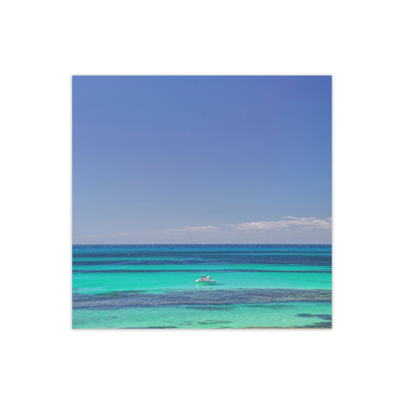 Rottnest Island Basin 1 by Nur Mut - Print, 30 cm H x 30 cm W