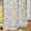 Linen Blend Sheer Curtain Panel Pair