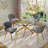 5 - Piece Round Glass Dining Set-1735099857-1735099862