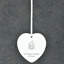 Carley Christmas Is Better with You Heart Shaped Ceramic Ornament
