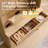 72"h Wine Coffee Bar Cabinets With Led Lights-807441993