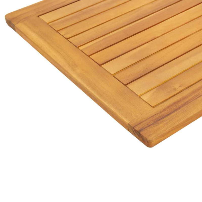 Solid Wood Table Top, 2cm H x 110cm W x 55cm D