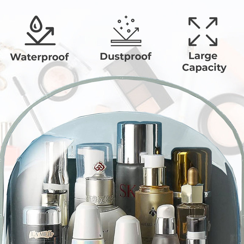 Bissonette Acrylic Makeup Organiser