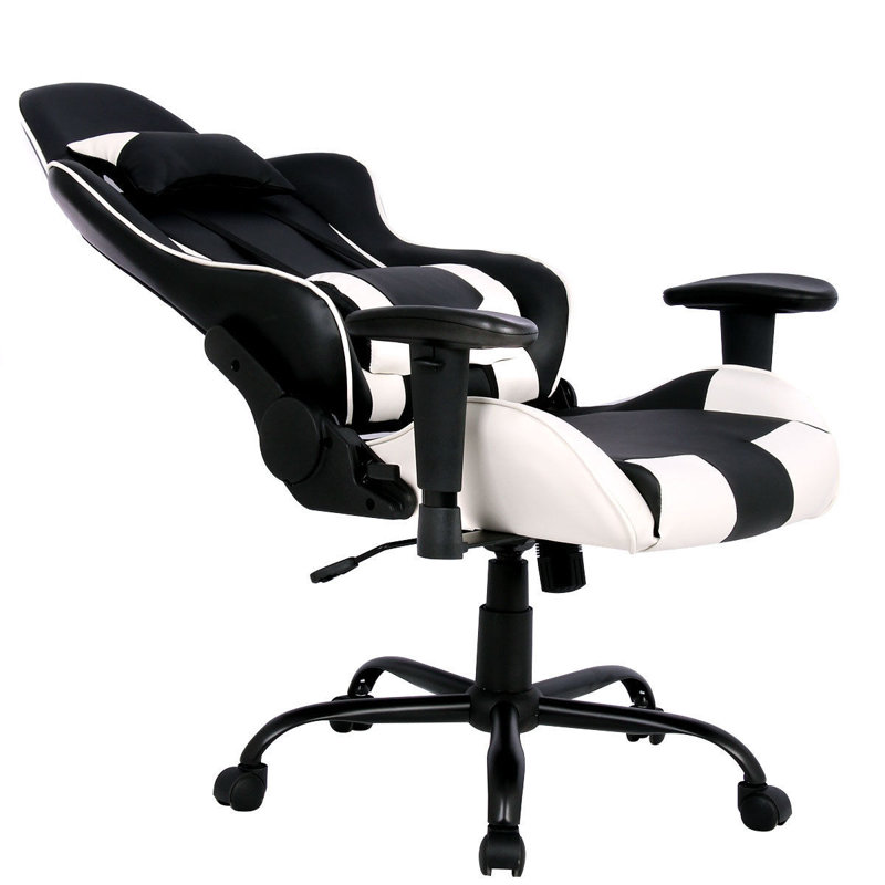 Fauteuil de jeu de course, Blanc