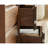 Floor-to-ceiling Black Walnut Sideboard