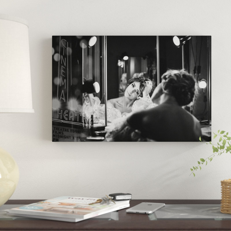 " Backstage " by Alex Gusev, 12" H x 18" W x 1.5" D, No Mat, Wrapped Canvas