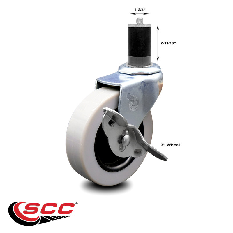 Thermoplastic Rubber Caster
