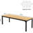 All-Weather Outdoor Table with Metal Frame-121082370