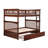 Blaisdell Solid Wood Bunk Bed with Safety Rails, Ladder and Trundle-1313903602-1313903601
