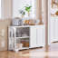 107cm Multifunctional Sideboard with Concealed Storage-938676090