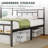 Carrold 42" Platform california king bed frame with headboard, Heavy Duty metal bed frame  Structure, No Box Spring Needed, No Squeak, Extra Spacious Beds for Couples, Perfect for Master Bedrooms-1715965123
