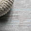 Tapis gris / turquoise Asahn Loom Modern Strie-1476583521