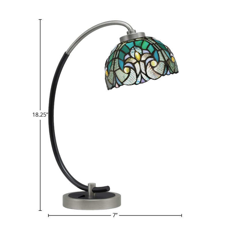 Lampe de bureau en acier inoxydable Alcova