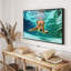 Impression sur toile Golden Retriever Diving-1080232582