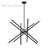 12 Light Brushed Nickel Large Chandelier-1954921591