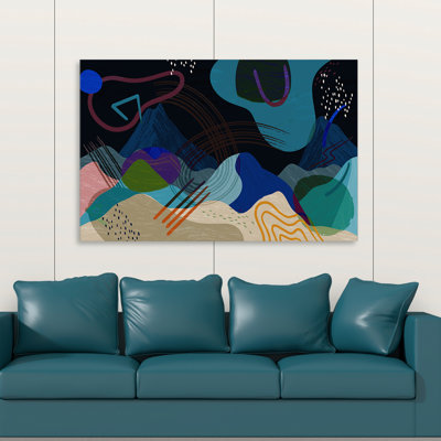 " Mountain High 522 " Painting Print