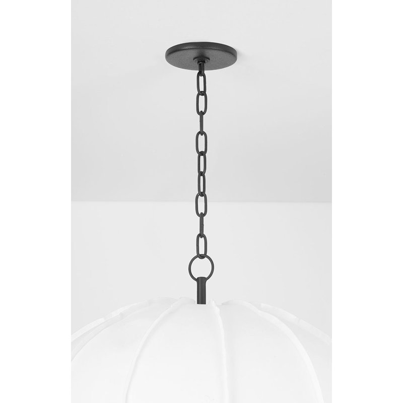 Bayu 1 Light Pendant, 17" H x 26" W x 26" D