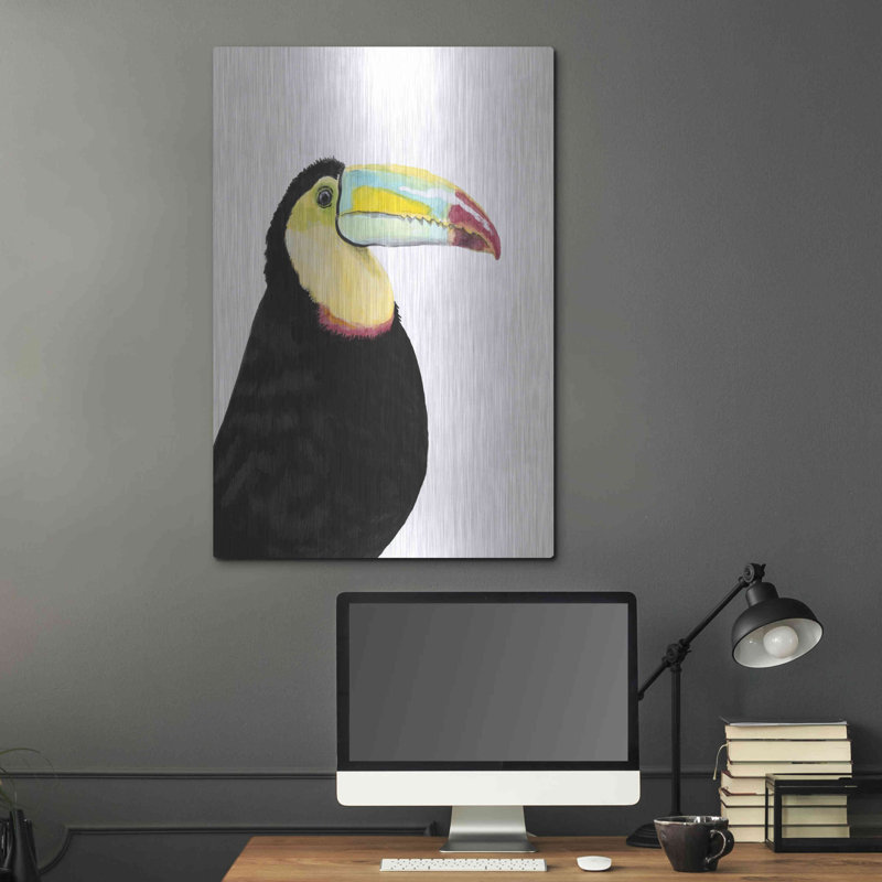 "Toucan aquarelle" par Naomi McCavitt, H 36 po x l 24 po