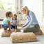 Ensemble de grimpeur ECR4Kids SoftZone, Balance Builders, chocolat, 4 pièces