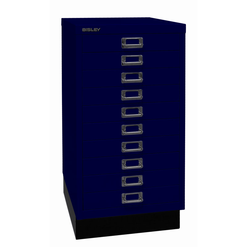 39er 34.9cm Wide 10 -Drawer File Cabinet, Oxford blue