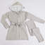 Ensemble de peignoir au-dessus du genou en rayonne de bambou avec poches et capuche-1002783430-1002783453