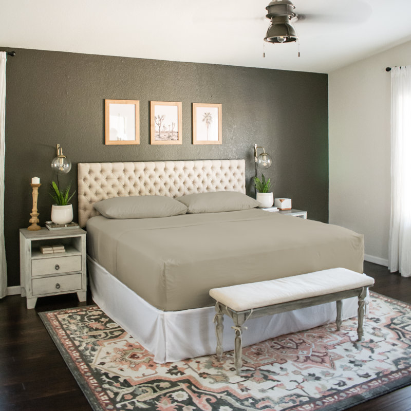 Luxe & Lazy Sheet Set (TwinXL, Dune)