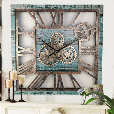 Solid Wood Wall Clock
