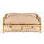Lit de jour pour chien en rotin tissé à la main avec coussin lavable à la machine 27,5 po x 17 po-1061155325