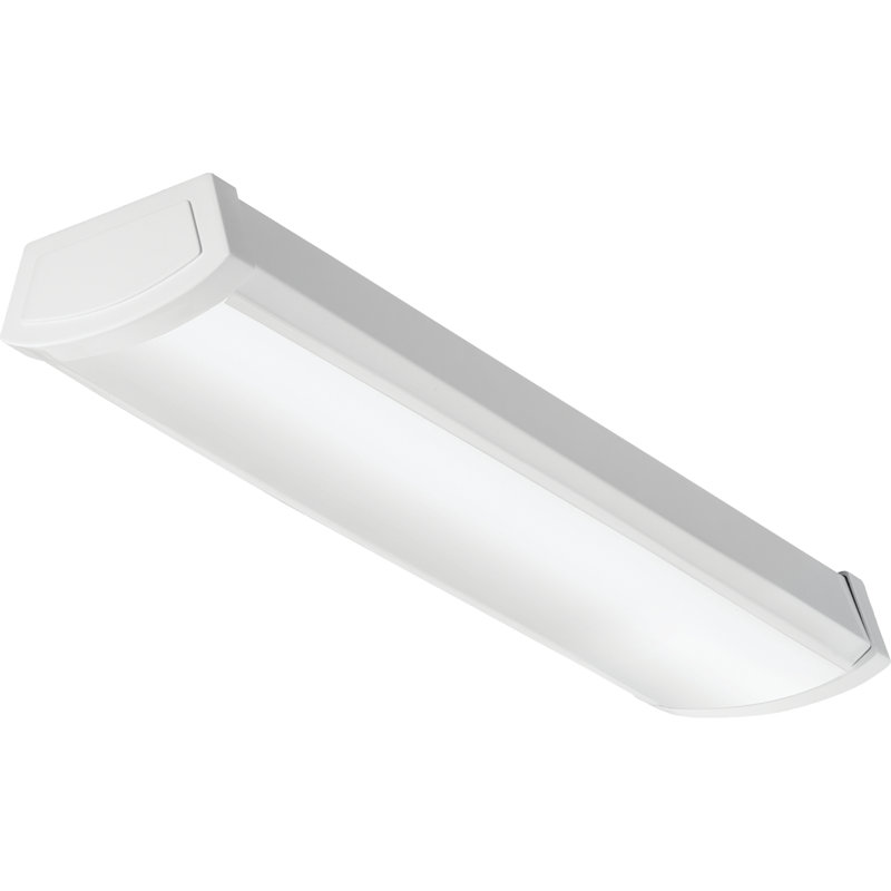 Éclairage de magasin à DEL 4 'à intensité variable, H 2,5 po x l 24 po x P 5,5 po, 4 000 K