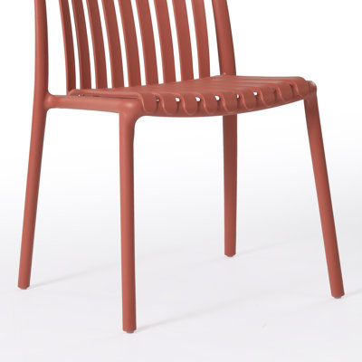 Delron Stackable Patio Side Chair