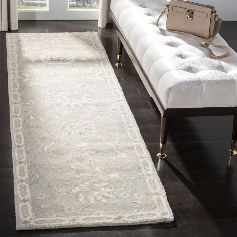 Wahcheechee Hand Tufted Wool Oriental Rug, Runner 2'3" x 8'