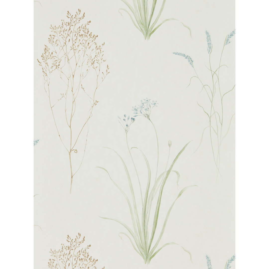 Tapete 10,05 m x 68,6 cm Farne Grasses