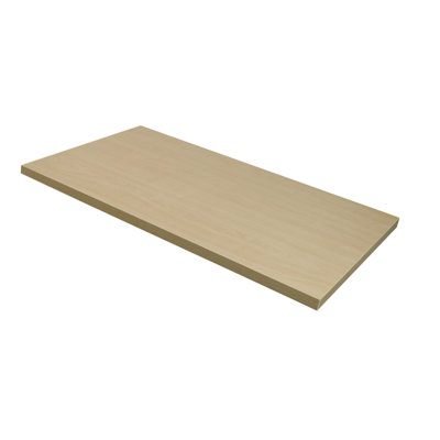 12" D x 24" W Commercial-Grade Melamine Shelf