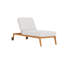 Alpine Outdoor Teak Chaise Lounge-1700104246