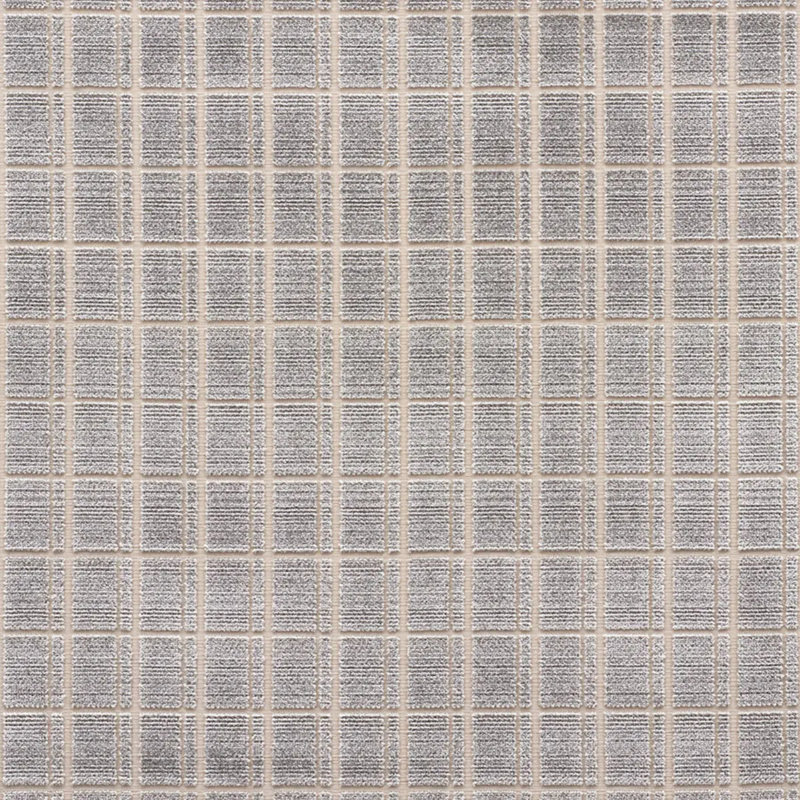 Schumacher x David Oliver Otto Velvet Fabric, Pewter