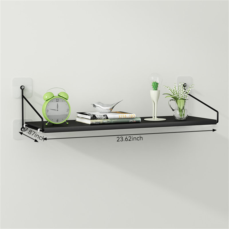 Tablette flottante Alino, H 5,9 po x l 23,62 po x P 7,87 po