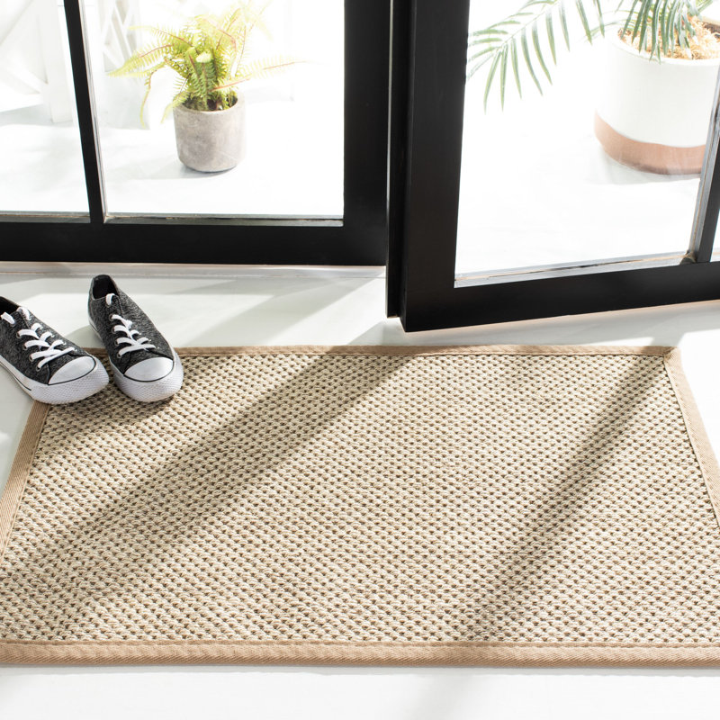 Torbin Sisal Area Rug, Rectangle 61 x 91 cm, Beige