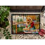 Tapis de porte antidérapant pour l'intérieur Christmas Cookies Chow Chow-92905261